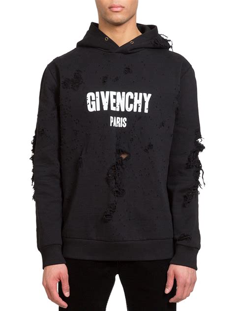 givenchy pullover löcher|Givenchy sweatshirts for men.